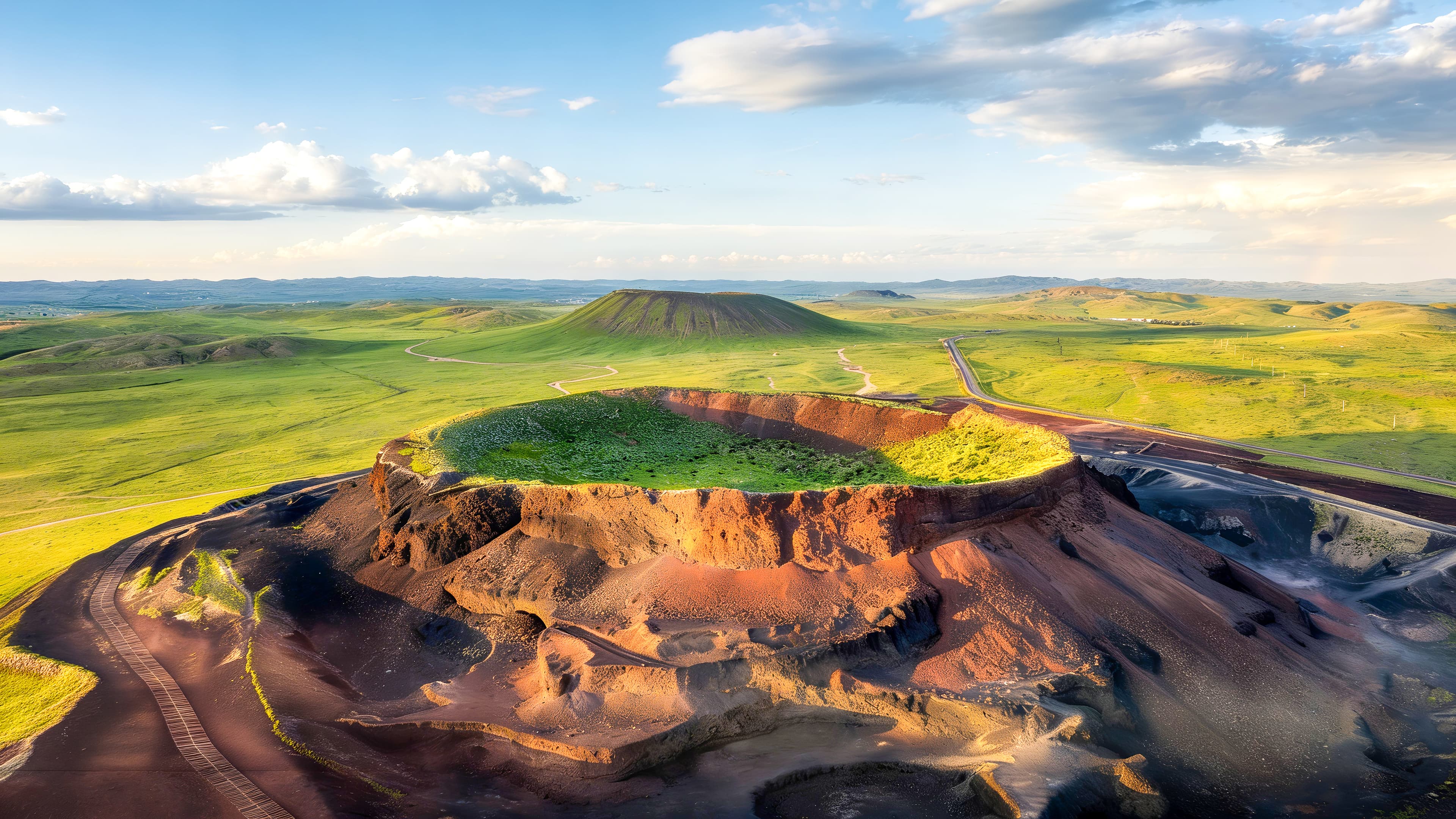 9天7夜 玩转内蒙古・草原・火山奇景游 – 鄂尔多斯/呼和浩特/乌兰哈达火山